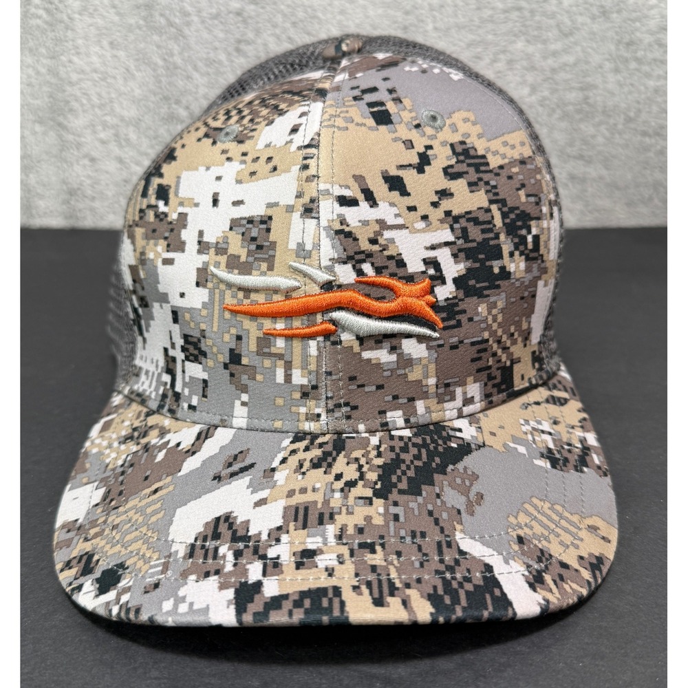 Sitka Gear Trucker Hat Mens OSFA Camo Optifade Elevated II Mesh Snapback 90188